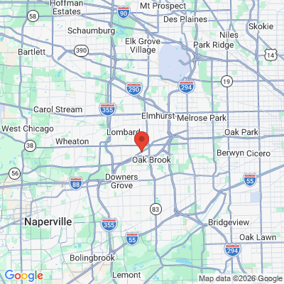 Map to  office in Oak Brook, IL