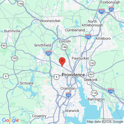 Map to  office in North Providence, RI