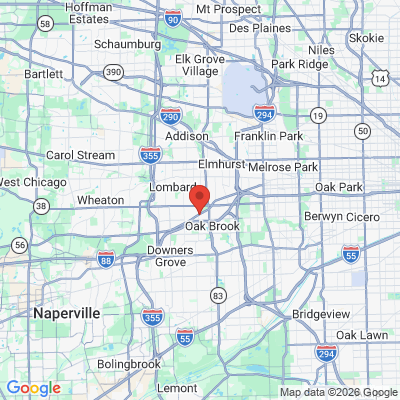 Map to  office in Oakbrook Terrace, IL