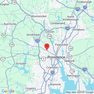 Map to  office in North Providence, RI