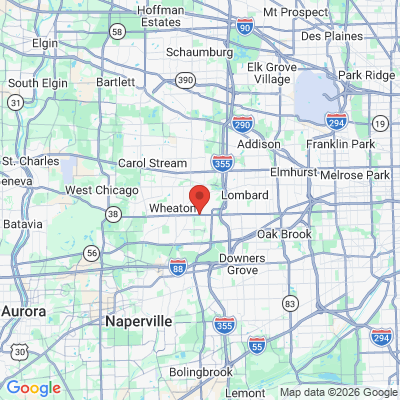 Map to  office in Glen Ellyn, IL