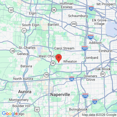 Map to  office in Winfield, IL