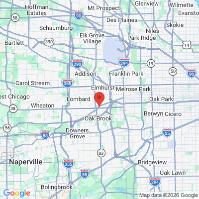 Map to  office in Elmhurst, IL