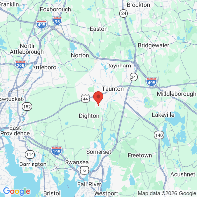 Map to  office in North Dighton, MA