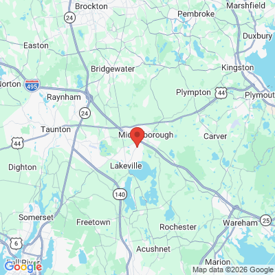 Map to  office in Lakeville, MA