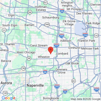 Map to  office in Glen Ellyn, IL
