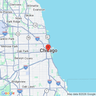 Map to  office in Chicago, IL
