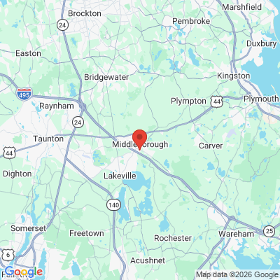 Map to  office in Middleboro, MA
