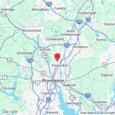 Map to  office in Central Falls, RI