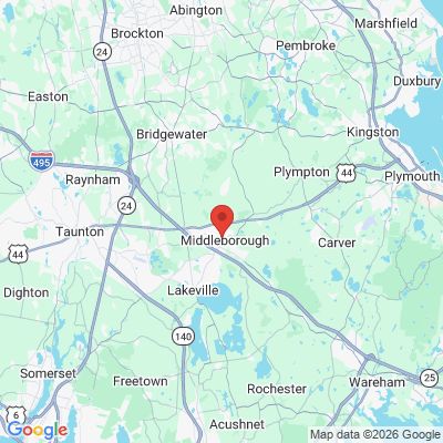Map to  office in Middleboro, MA