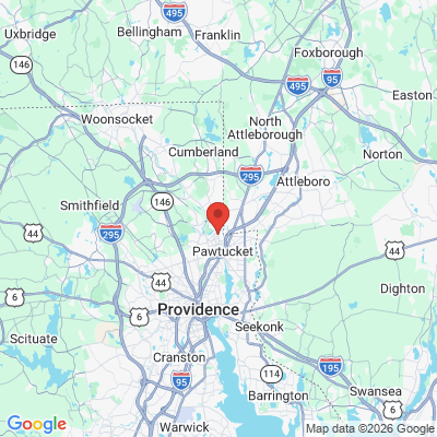 Map to  office in Central Falls, RI