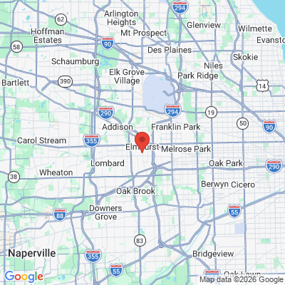 Map to  office in Elmhurst, IL