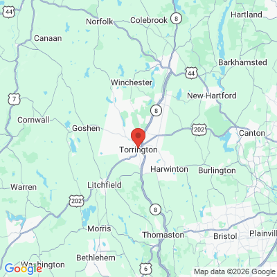 Map to  office in Torrington, CT