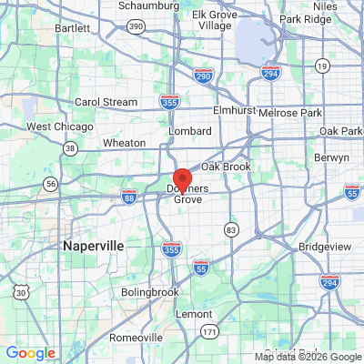 Map to  office in Downers Grove, IL