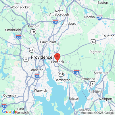 Map to  office in Seekonk, MA
