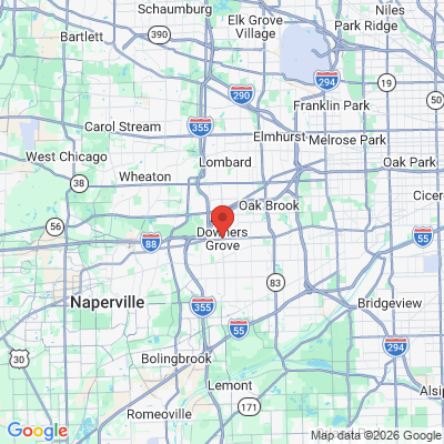 Map to  office in Downers Grove, IL