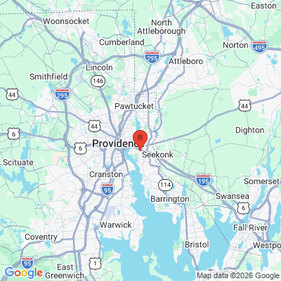Map to  office in East Providence, RI