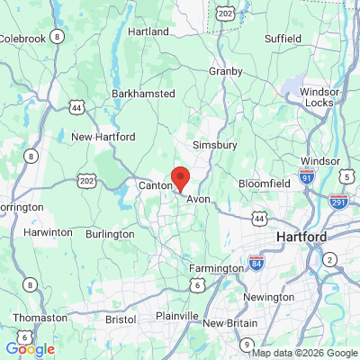 Map to  office in Farmington, CT