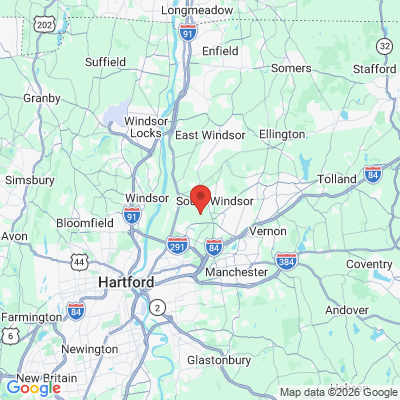 Map to  office in South Windsor, CT