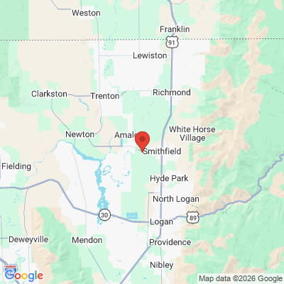 Map to  office in Smithfield, UT