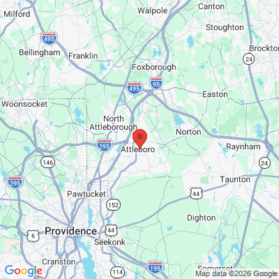 Map to  office in Attleboro, MA