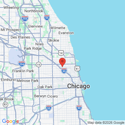 Map to  office in Chicago, IL