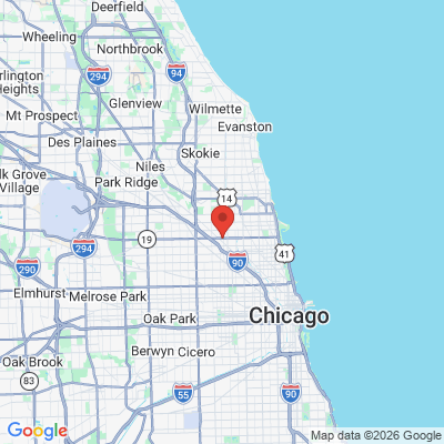 Map to  office in Chicago, IL