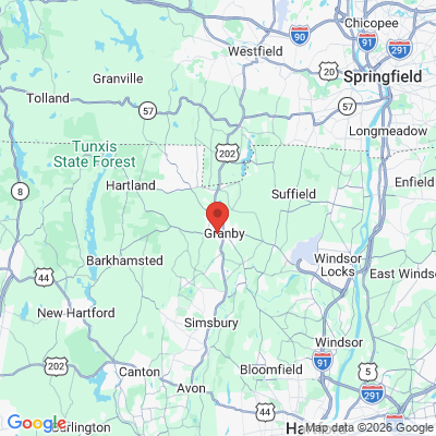 Map to  office in Granby, CT