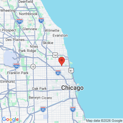 Map to  office in Chicago, IL