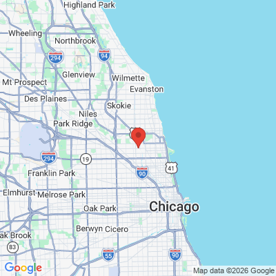 Map to  office in Chicago, IL