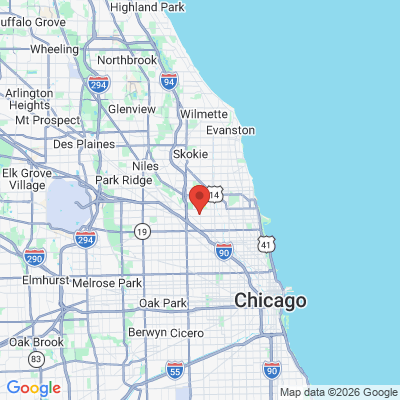 Map to  office in Chicago, IL