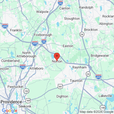 Map to  office in Norton, MA