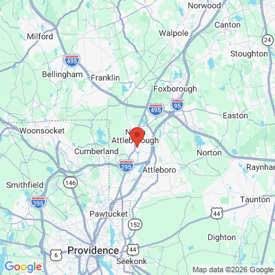 Map to  office in North Attleboro, MA