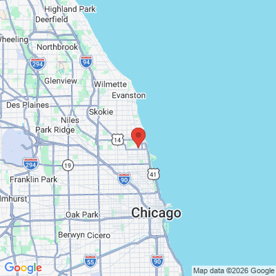 Map to  office in Chicago, IL