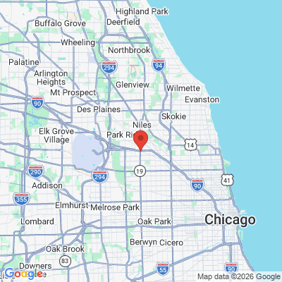 Map to  office in Chicago, IL