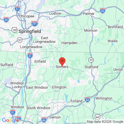 Map to  office in Somers, CT