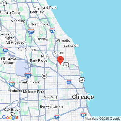 Map to  office in Chicago, IL