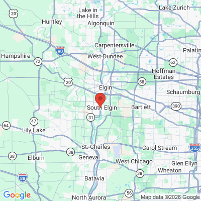 Map to  office in South Elgin, IL
