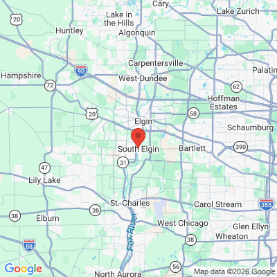 Map to  office in South Elgin, IL