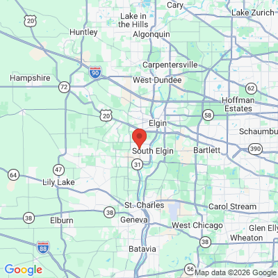 Map to  office in South Elgin, IL