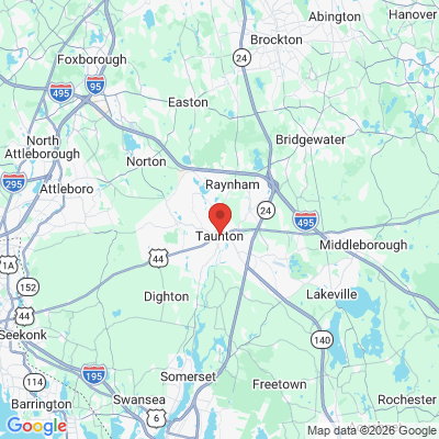 Map to  office in Taunton, MA