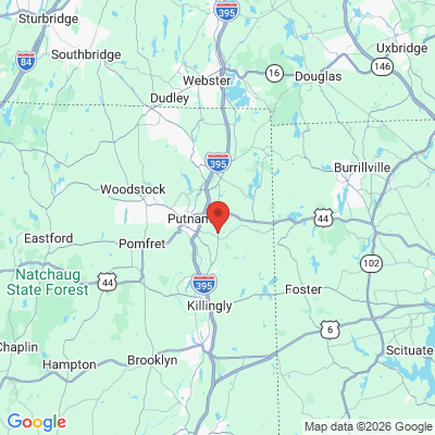 Map to  office in Putnam, CT