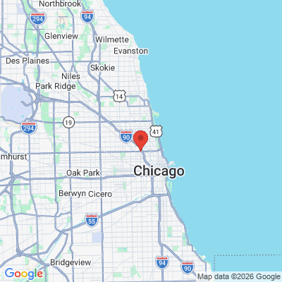 Map to  office in Chicago, IL