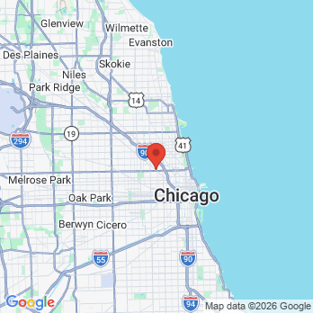 Map to Dentologie - Bucktown office in Chicago, IL