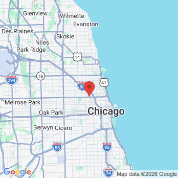 Map to IMPRESS Wicker Park office in Chicago, IL