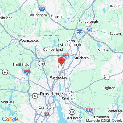 Map to  office in Attleboro, MA