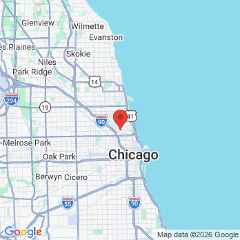 Map to Westend Dental of Lincoln Park Chicago office in Chicago, IL