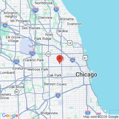 Map to  office in Chicago, IL