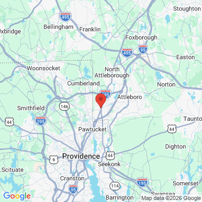 Map to  office in South Attleboro, MA