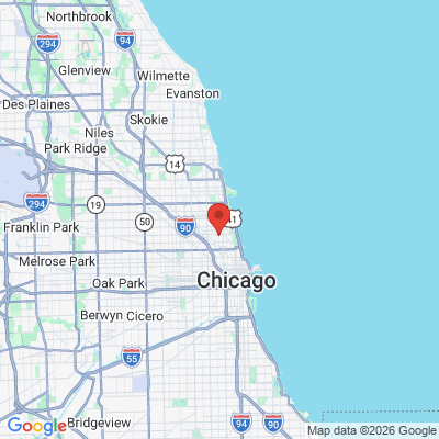 Map to  office in Chicago, IL